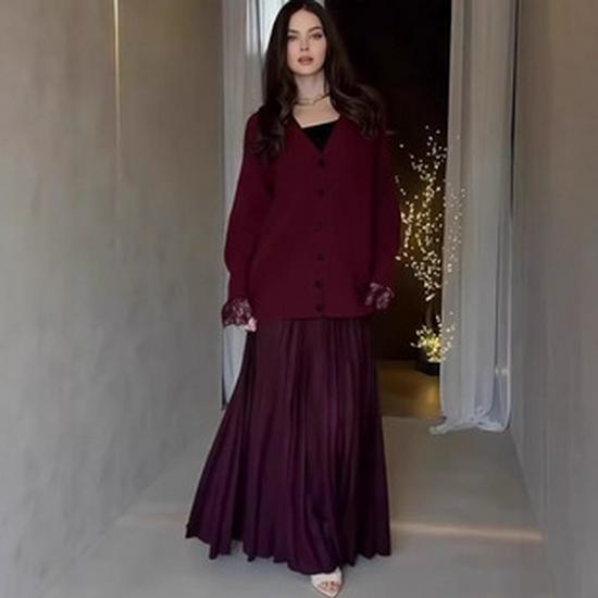 2025 Summer European & American Style Suit Jacket and High-Waisted Slimming Skirt Set