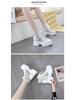Thick-Soled Platform Hidden Heel Anime High Heels - Spring/Autumn Women's Shoes for Slim Feet; Martin Boots Style