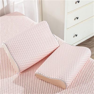 Memory Foam Latex Pillow Case Pillowcase Baby Children Adult Summer Cool Ice Silk Comfortable