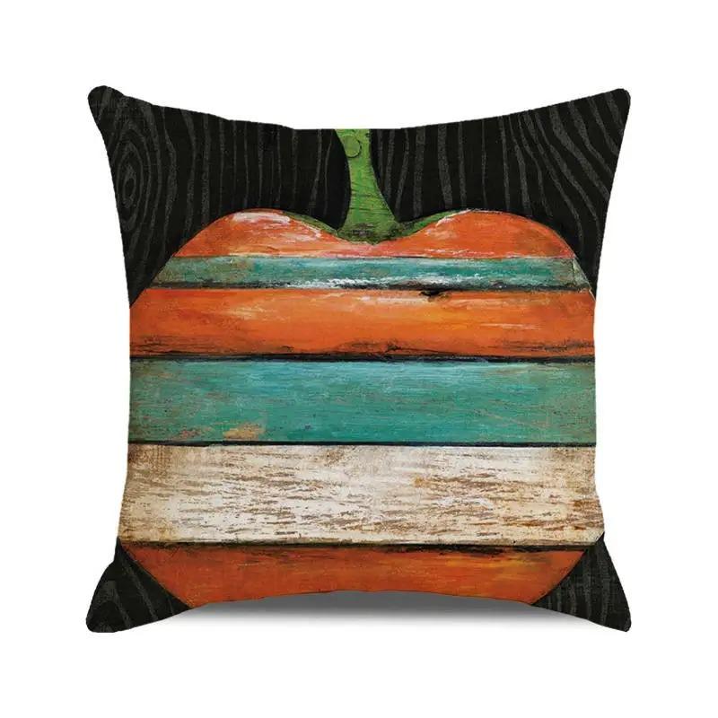 Halloween Holiday Party Decorations Pumpkin Cat Ghost Face Pillowcase Suitable for Home Living Room Sofa Room Decoration