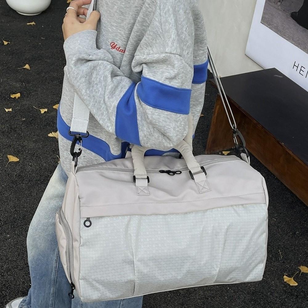Large Capacity Travel Duffle Bag Dry Wet Separation Fitness Bag Hand Luggage Bag  Short Trips