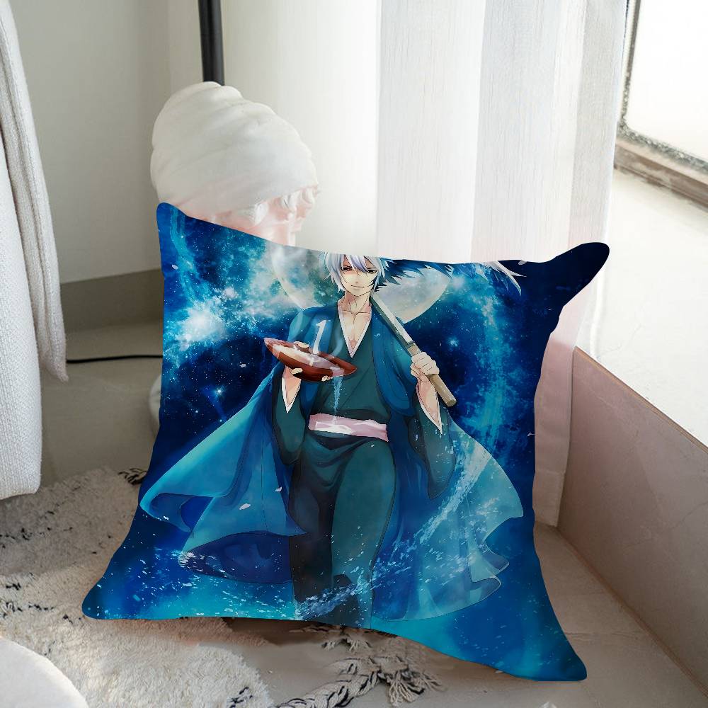 Nura Rise Of The Yokai Clan Pillow Gift Home Office Decoration Bedroom Sofa Car Cushion Cover Case 45x45