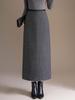 2025 Winter Slimming High-Waisted Slit Bodycon Pencil Skirt