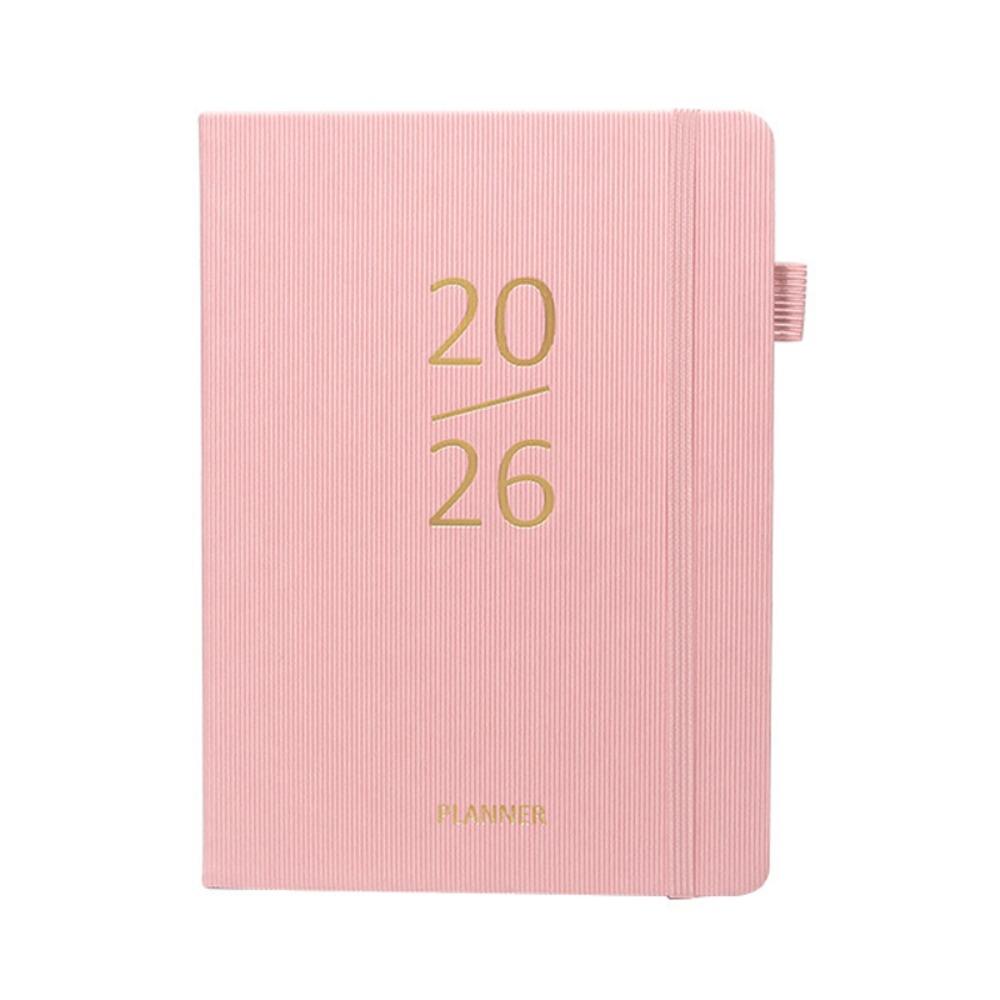 PU Leather Agenda Book A5 To Do List Notepad Portable Appointment Book  School Supplies