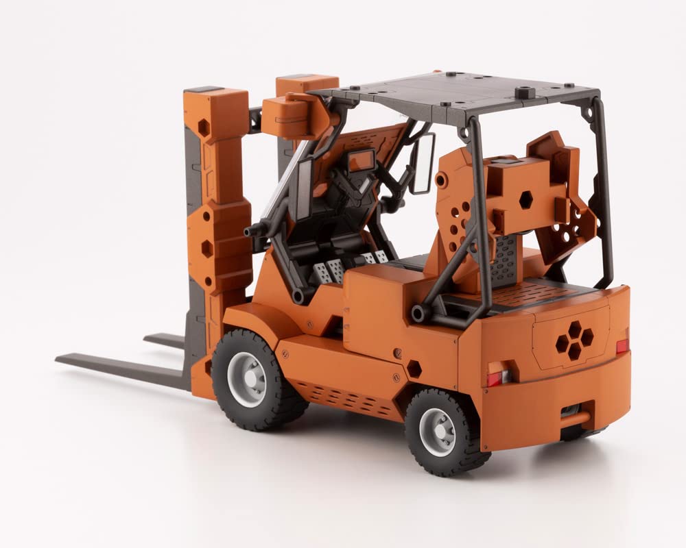 Kotobukiya Hexa Gear Booster Pack 6 (Forklift Type Orange Ver.) Approximately 200mm In Length 1/24 Scale Plastic Model Kit, Molded In Color, HG089