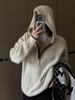 Unisex Lazy Style Half-Zip Ribbed Hem Knitwear Sweater - Autumn/Winter 2025 Collection