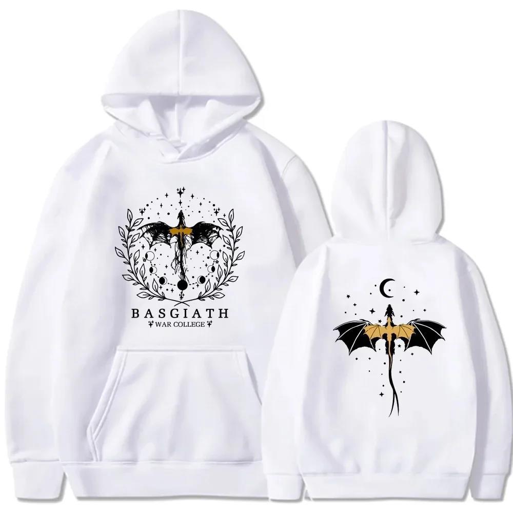 

Basgiath War College Hoodie Fourth Wing Autumn/Winter Fashion Men s Hoodie, Paired with Street Casual Sports Style S