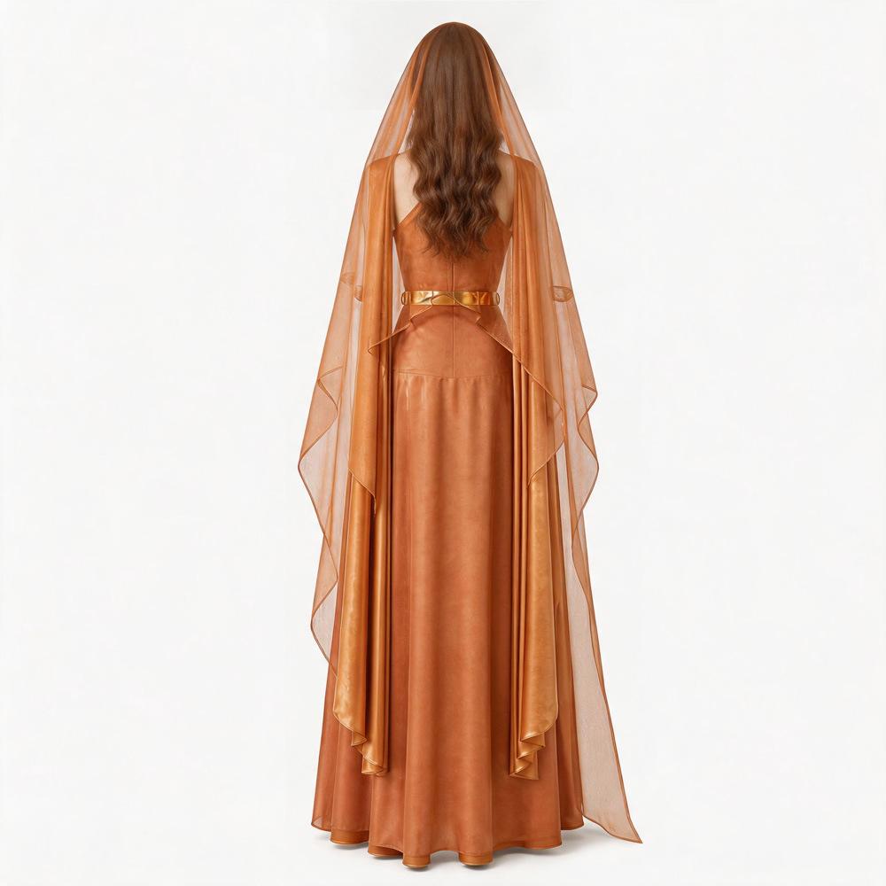 Star Wars Ando Cos Suit Monmosma Senator Dress Cosplay Halloween Cosplay Suit