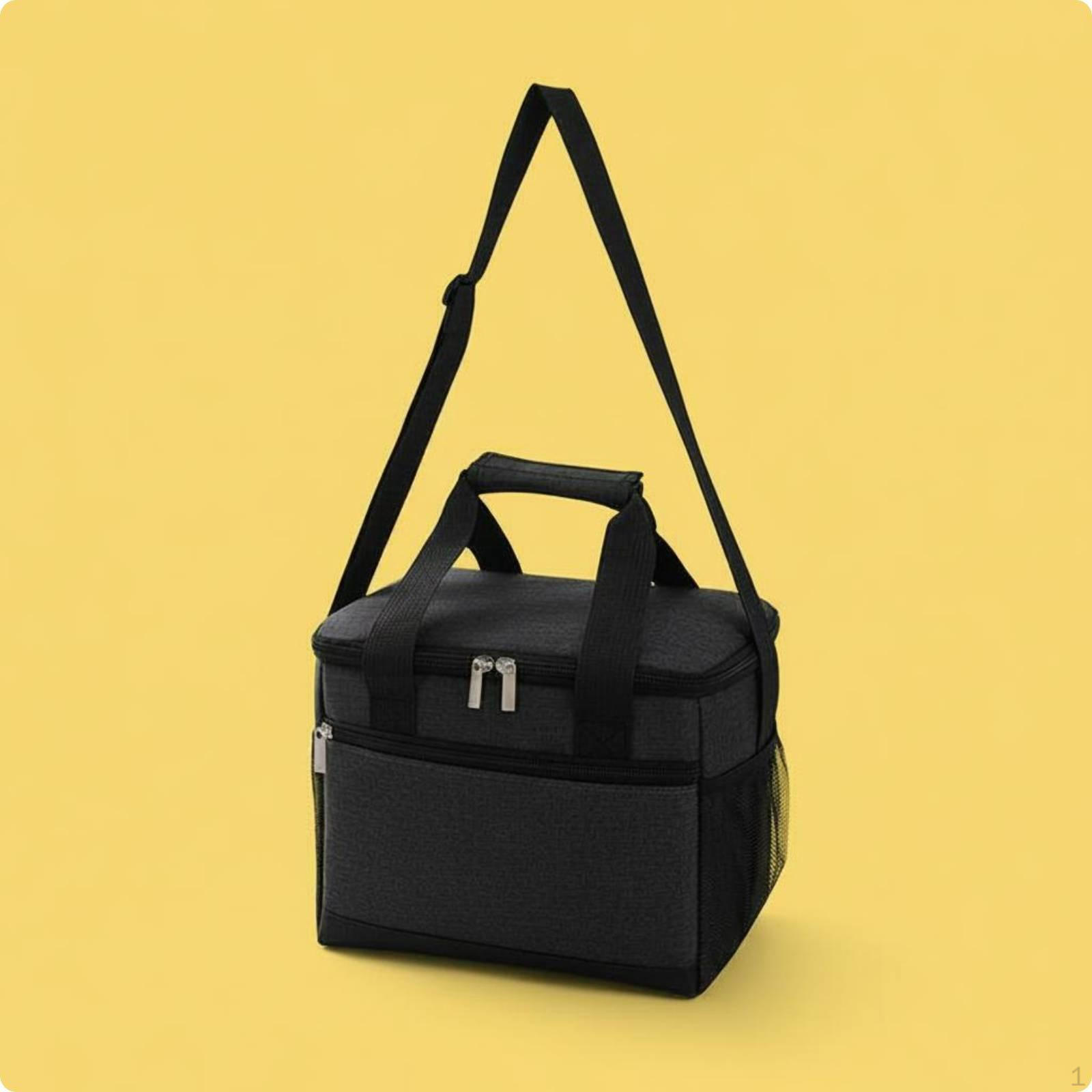 Waterproof Lunch Box Bag Large Capacity Insulated Carrier Thick Lining Thermal Meal for