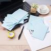 (12 Pads) Lined Sticky Notes 4x6 in Ruled Stickies Super Sticking Power Memo Pads, Light Blue