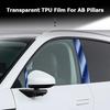 For ZEEKR 7X 2025 Car Front Headlamp TPU Transparent Black Films Protection Accessories Head Lamp Strip Car Stickers Exterior
