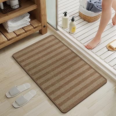Bathroom Floor Mat, Toilet Absorbent Mat, Toilet Door Non-Slip Mat, Toilet Door Mat, Quick-Drying Foot Pad