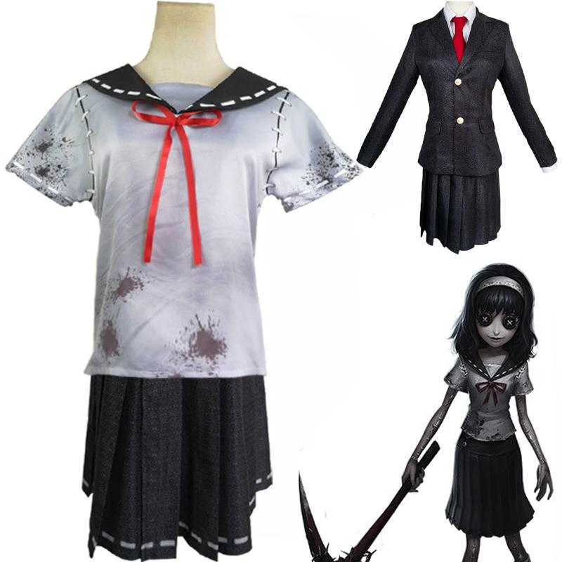 V Kawakami Identity Tomie Cosplay Costume School Jk Uniform Full Set Suit Outfit