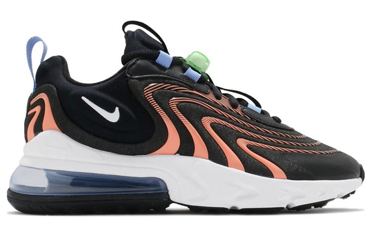 Nike Air Max 270 React Eng 'Black Orange' Women's CW8605-001