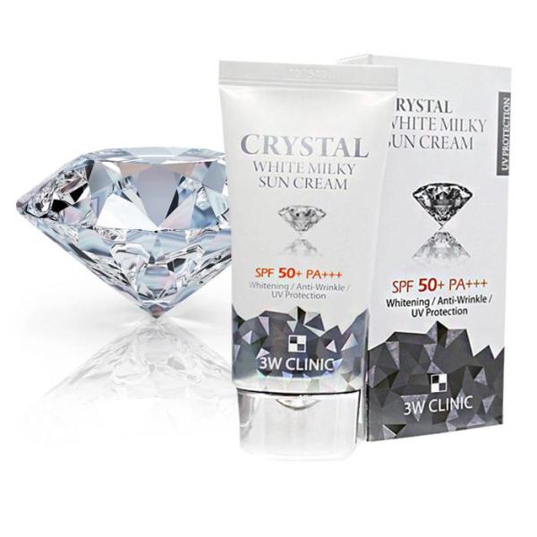 3w Clinic Crystal White Milky Sunscreen SPF50+ PA+++ (11258732)