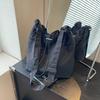 Sac bandoulière à cordon Sac d'épaule décontracté avec sangle réglable Sac fourre-tout léger pour femmes pour les trajets quotidiens la rue