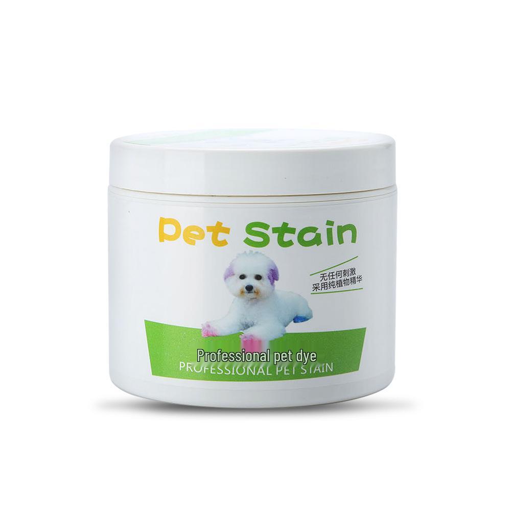 Tierhaar-Färbecreme für Hunde - Dunkle Farbe Behandlung & Schmutzentfernung