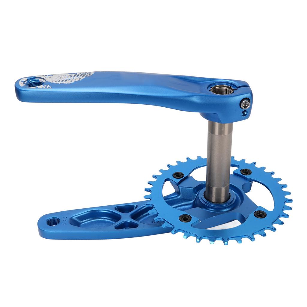 Bike Crank Arm Set Hollow Integrated Crankset 36T Chainring Bottom Bracket for 8 12 Speed Positive Negative Tooth for
