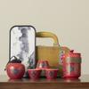 Portable Express Cup Travel Tea Set Portable Bag Outdoor Camping Tea Cup Office Teapot