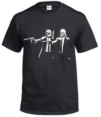 BANKSY Vader Pulp Fiction Star Wars Funny Vintage Kids Parody Unisex T-shirt Top