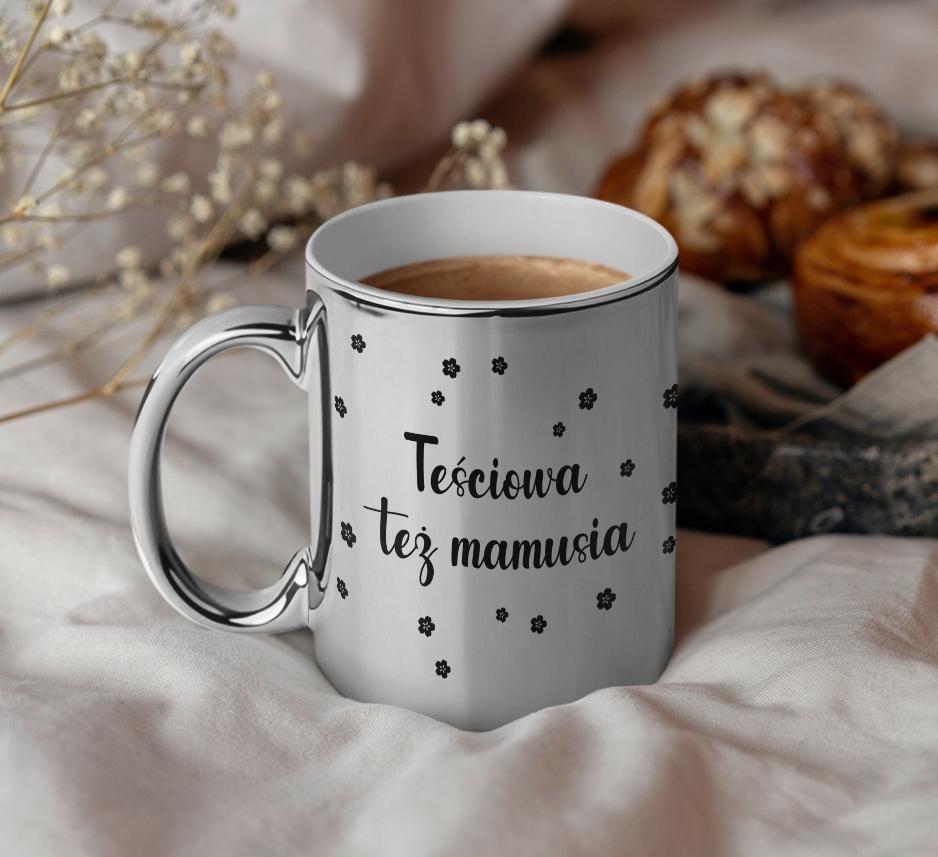 Kubek Teściowej Prezent Na Święta Dzień Matki Śmieszny Z Nadrukiem Mamusia