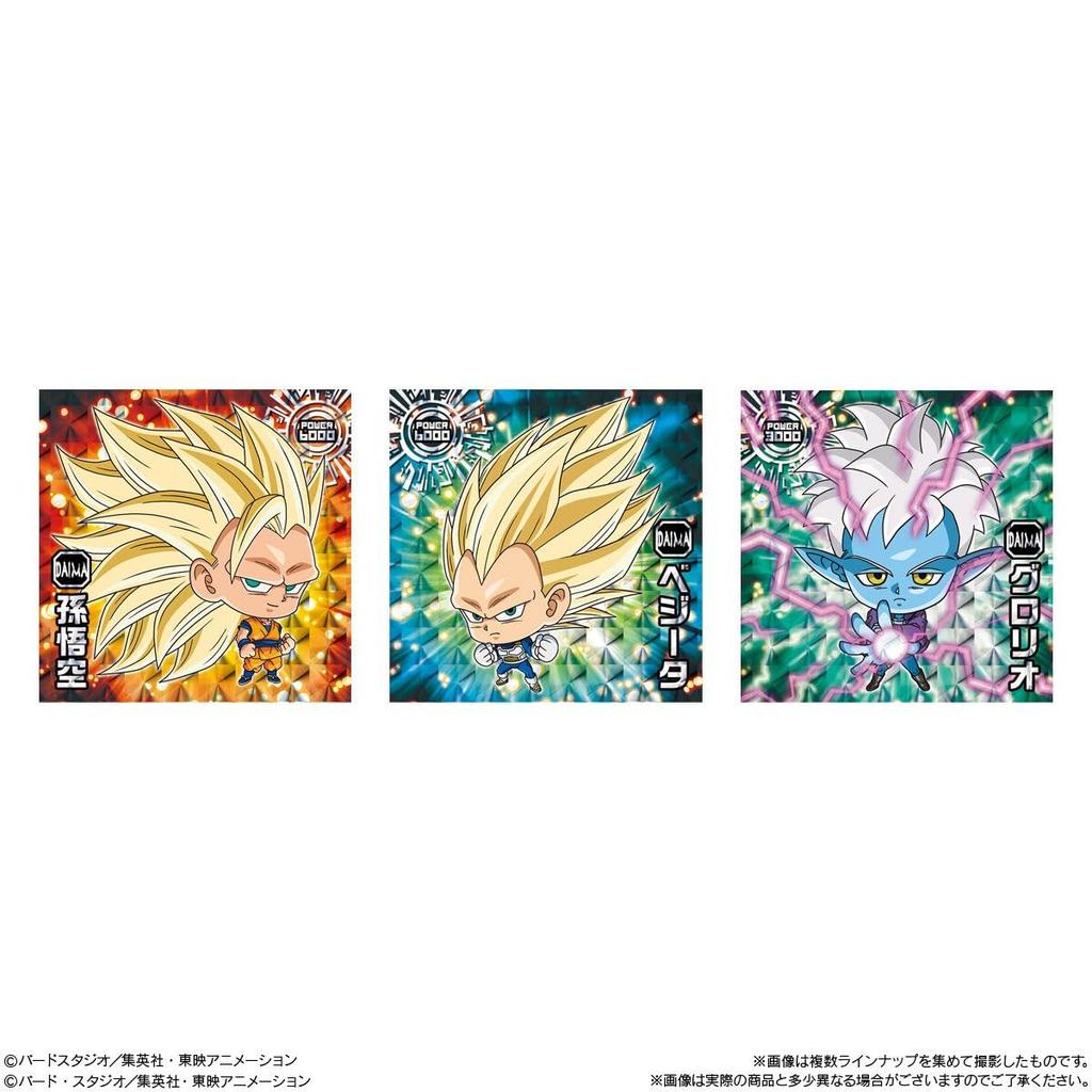 BANDAI Dragon Ball Super Warrior Seal Wafers Super "Devotion to Victory" 20-piece Box Candy Toy