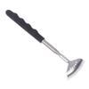 1Pcs Extendable Back Scratcher The Head Has 15 Rakes Stainless Steel Portable Telescopic Rubber Handle Back Scratchers