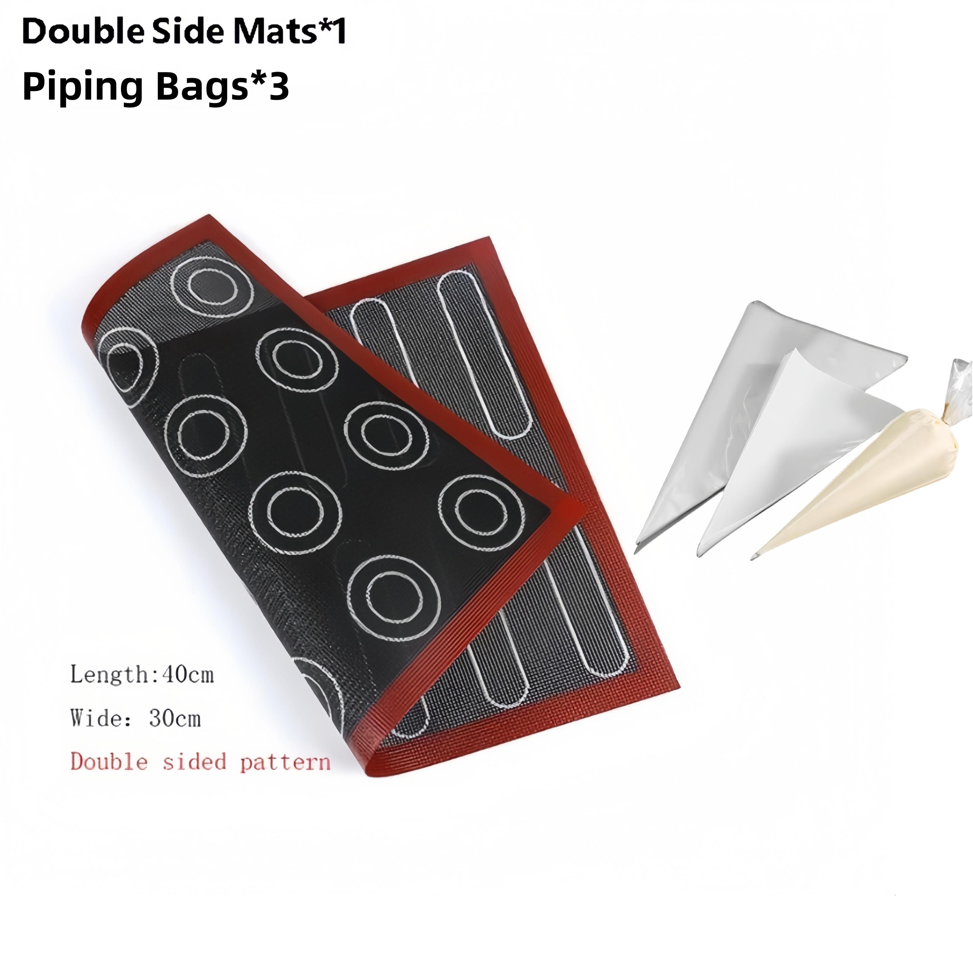 

Perforated Silicone Baking Mat Piping Bag Non Stick Sheet Oven Liners Mesh Pad Breathable Liner For Cookies Resistant Cooking