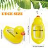 2in1 Dogs Pool Float Inflatable Foldable Pvc Dog Swimming Pool Yellow Duck Float for 22 Lb Pets Summer Pool Interactive Pet Toys