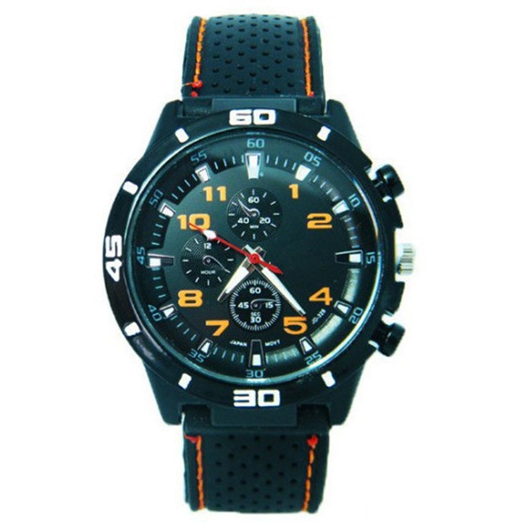 Men's Waterproof Luminous Running Alarm Clock Watch