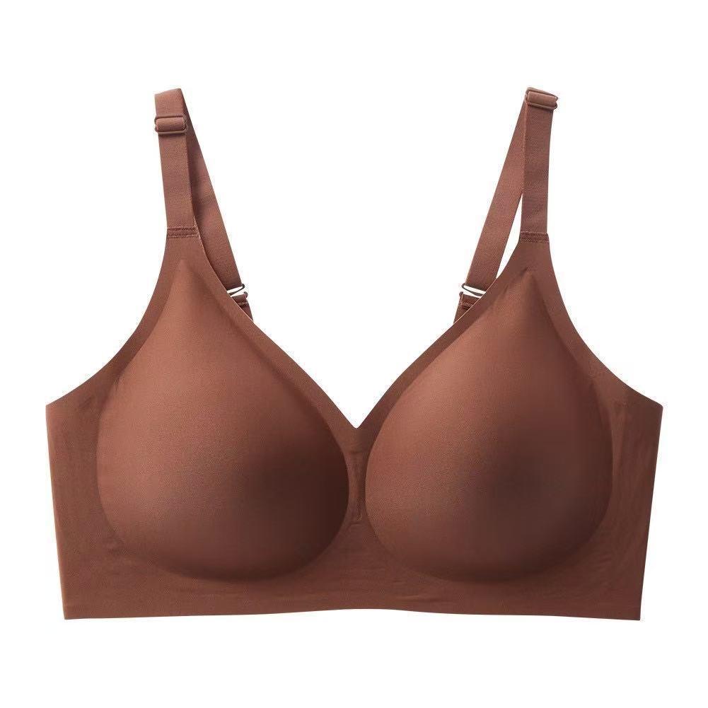 

Seamless Push-up Bra for Plus Size Women - No Underwire, Side Support XL