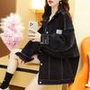 Women's Spliced Denim Jacket | 2023 Spring & Autumn | Loose-Fit, Versatile Tops
