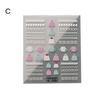 Embossed Nails Art Stickers Creative 5D Engraved Woolen Yarn Pattern Manicure Decals Exquisite DIY Nail Design