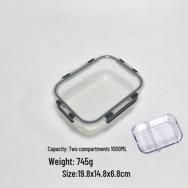 Ruhan Microwave Safe Glass Food Container