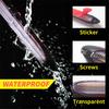 2×9.25" Universal Car LED Daytime Running Light Scan Waterproof Headlight Strip Sequential Flow Yellow Turn Signal White DRL Light