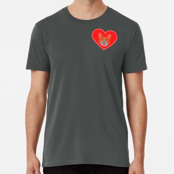 Korgi Love In Pink Premium T-Shirt S To 5XL Made In the AU/USA T-Shirt