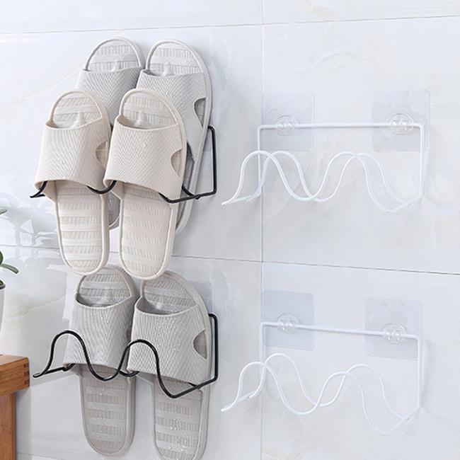 Show Rack For Slippers Buy Practical Tool Household Double Wrought Iron Shoe Rack Slippers ...