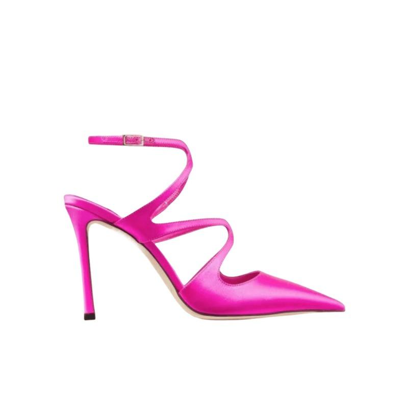 Fashion Summer Cross Cut Hollow Out Satin Sandals Women Gold Silver Pointed Sexy 10.5cm High Heels Brand Fashion Woman Shoes Size34-45