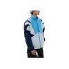 Anta Retro Series Color Block Stand Collar Woven Sports Jacket Light Blue White Navy Unisex 152238601-1