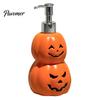 Refillable Shampoo Bottle Grimace Pumpkin Soap Dispenser Bottle, Halloween Lotion Pump Cute Hand Container for Liquid And Body Wash Party Table Decor