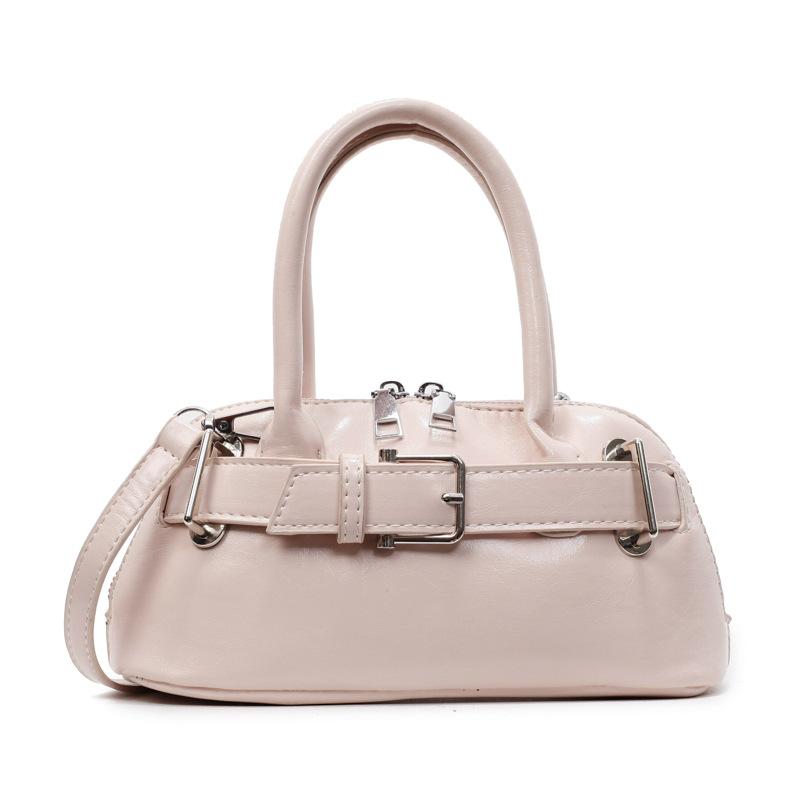 Premium sense bag women's large-capacity new spring and summer niche design messenger bag portable bowling bag