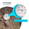 63mm Dial Pipe Thermometer 0-120℃ Bimetal Clip on Spring Thermometer IP55 Easy Installation Temperature Gauge