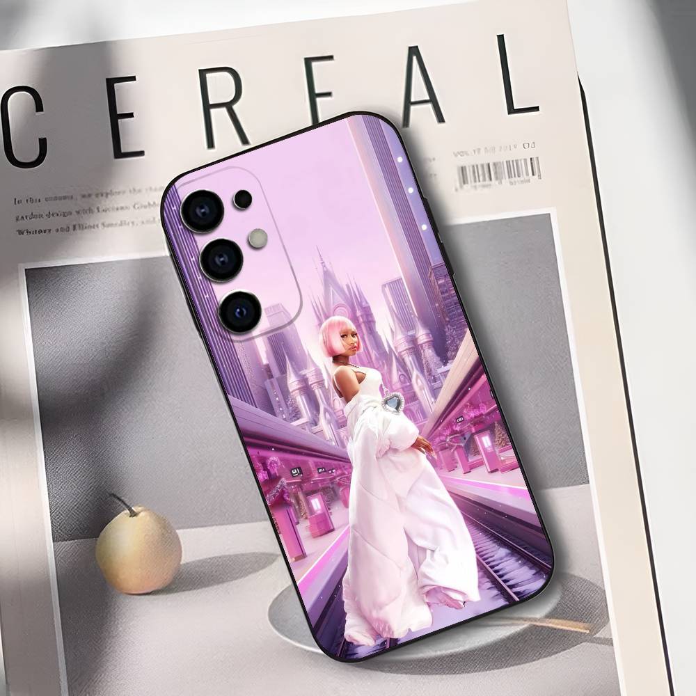 Friday N-Nicki M-Minaj Phone Case For Samsung S25,S24,S21,S22,S23,S30,Ultra,S20,Plus,Fe,Lite,Soft Black Cover