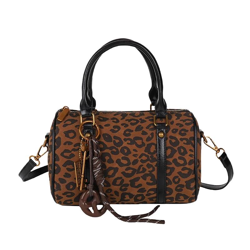 

Маленькая портативная сумка премиум-класса с диагональным крестом винтажная сумка Boston Bag