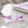 Page Stabilizer Clip Thumb Book Holder for Reading, Glitter Stone Piece Ring Holder, Opener Bookmark Students Lovers Transparent