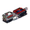V10 Engine Model Kit with Gearbox Compatibility Single Overhead Camshaft AirCooled Design Interactive DIY Educational Science B