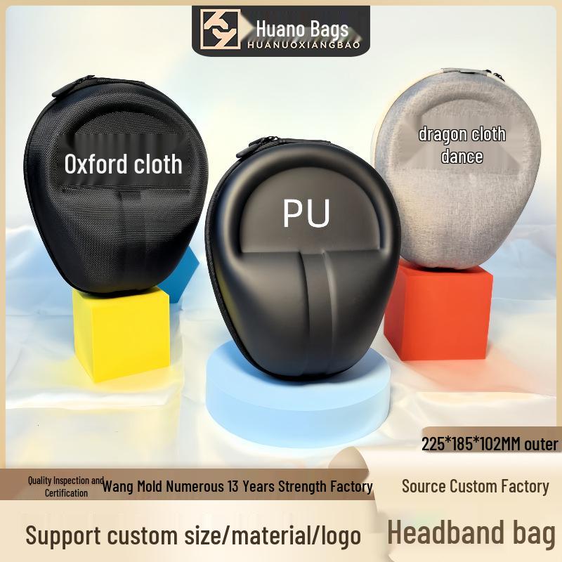 Universal Over-Ear Headphone Protective Case for Edifier, Sony, Beats, Audio-Technica - Large Bluetooth Storage Bag