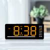 LED Digital Clock Featuring 12/24Hour Format And Automatic Night Modes Alarm Clock Perfect For Home Or Desk Use