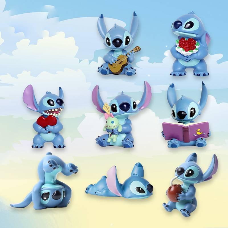 Charming Enesco Disney Stitch Resin Figure Lilo And Stitch Birthday Gift