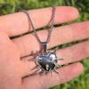 4PCS Personality Cross Necklace Set Gothic Style Crucifix Pendant Chain  Church